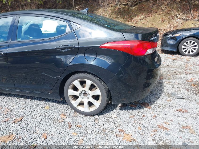 2013 Hyundai Elantra Limited VIN: KMHDH4AEXDU664389 Lot: 40490898