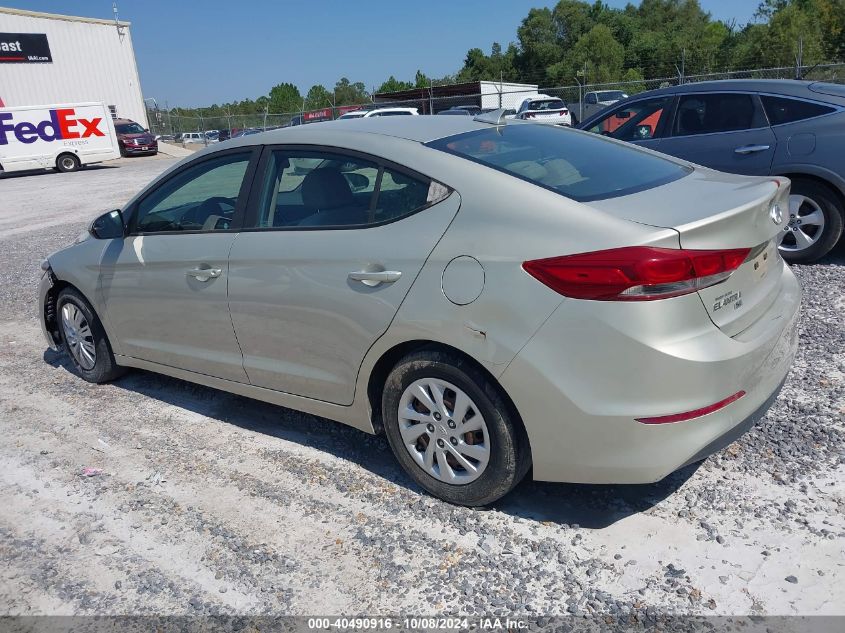 5NPD74LF3HH179511 2017 Hyundai Elantra Se