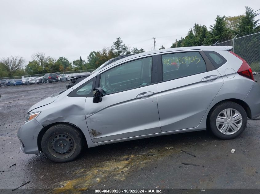 2019 Honda Fit Lx VIN: 3HGGK5H4XKM706696 Lot: 40490925