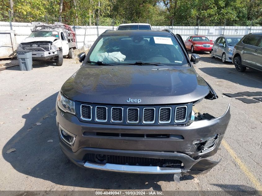 2021 Jeep Compass Limited 4X4 VIN: 3C4NJDCB4MT553461 Lot: 40490947