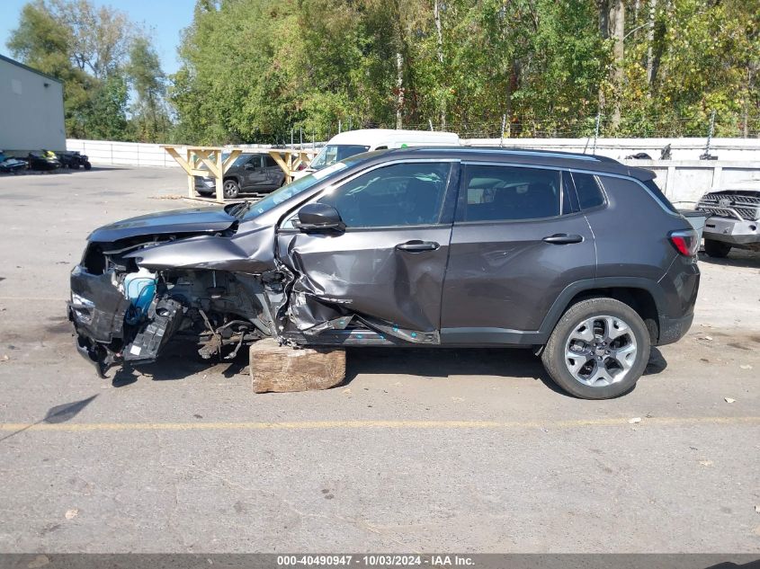 2021 Jeep Compass Limited 4X4 VIN: 3C4NJDCB4MT553461 Lot: 40490947