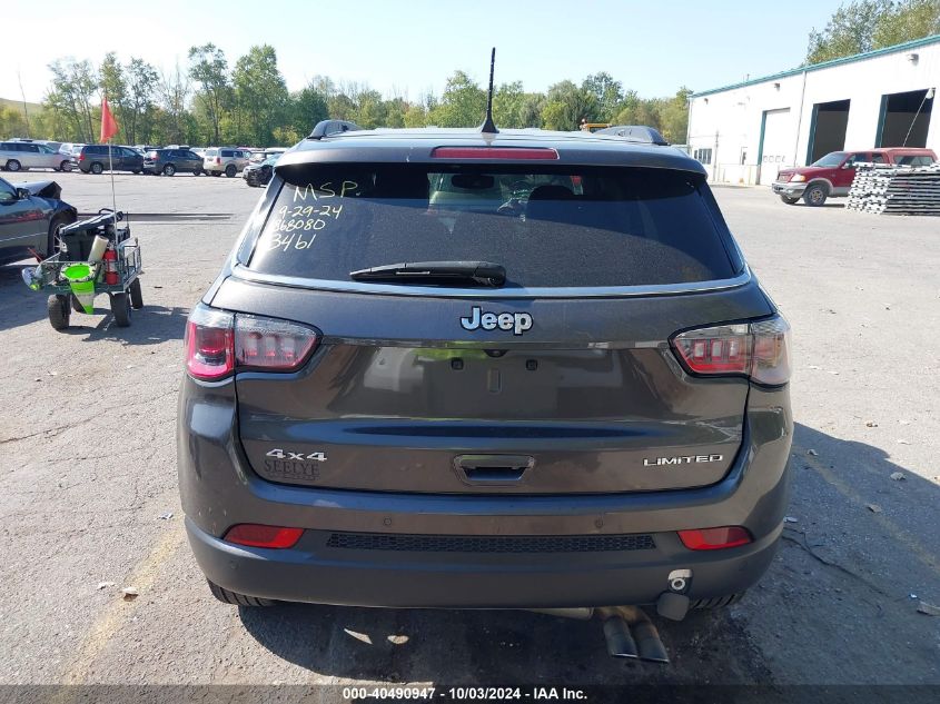 2021 Jeep Compass Limited 4X4 VIN: 3C4NJDCB4MT553461 Lot: 40490947