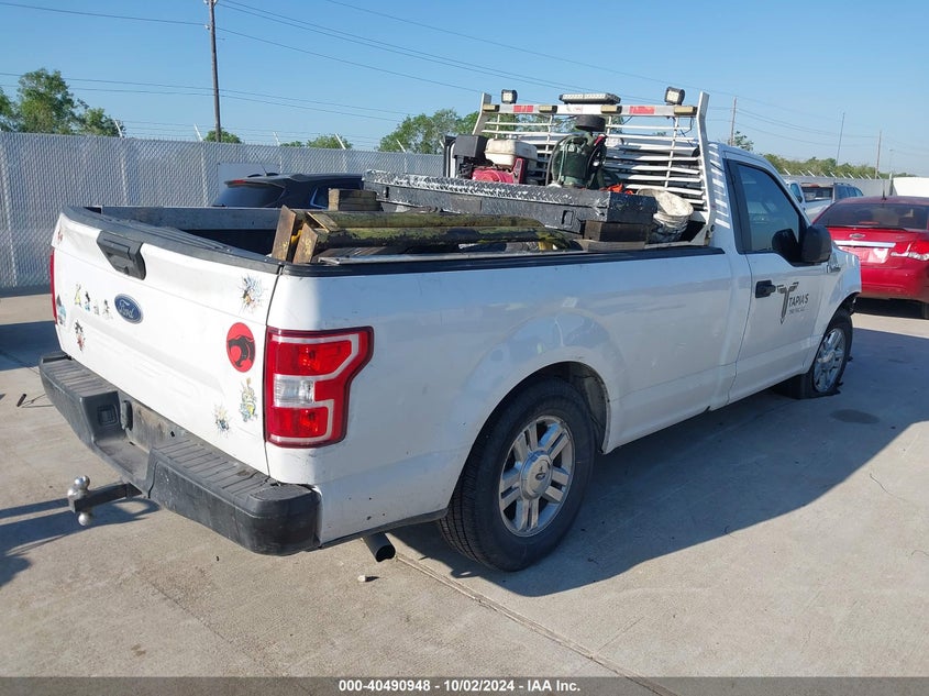 VIN 1FTMF1CB7JKF95907 2018 FORD F-150 XL