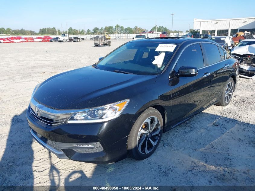 VIN 1HGCR2F79HA181643 2017 Honda Accord, EX no.2