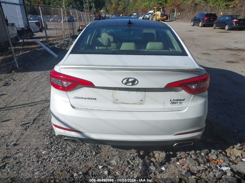 2015 Hyundai Sonata Limited VIN: 5NPE34AF2FH066388 Lot: 40490986