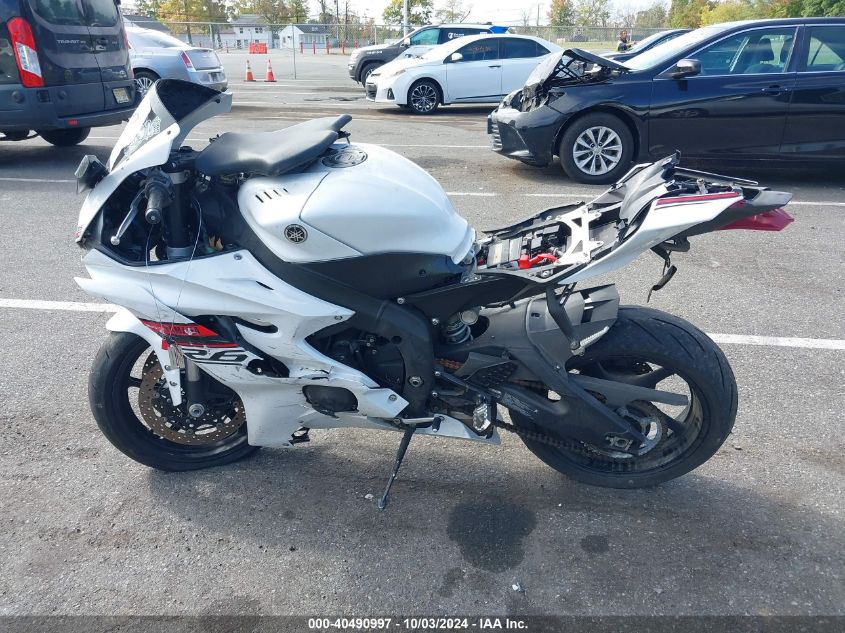 2019 Yamaha Yzfr6 VIN: JYARJ28E5KA004960 Lot: 40490997