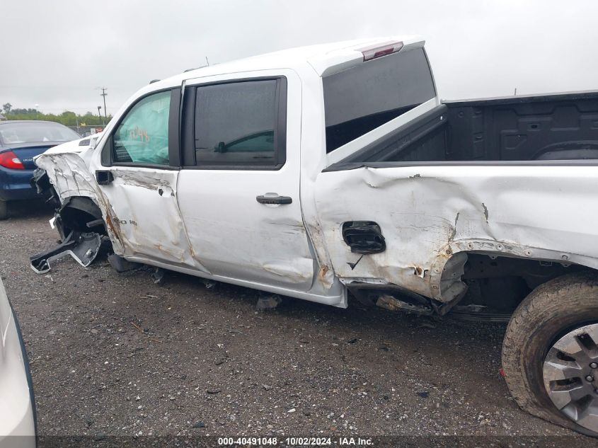 2023 Chevrolet Silverado 2500Hd 4Wd Standard Bed Custom VIN: 2GC4YME74P1728572 Lot: 40491048