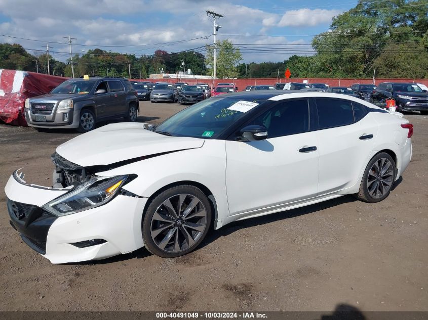 2016 Nissan Maxima 3.5 Sr VIN: 1N4AA6AP2GC408434 Lot: 40491049