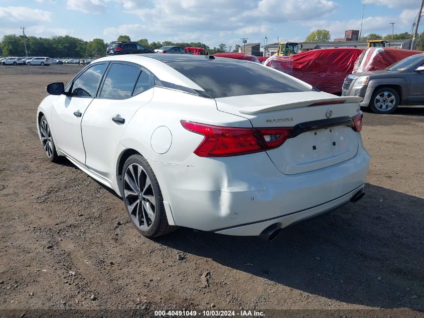 2016 Nissan Maxima 3.5 Sr VIN: 1N4AA6AP2GC408434 Lot: 40491049