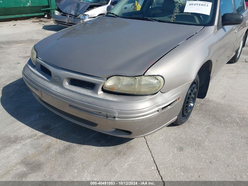 1998 Oldsmobile Cutlass Gls VIN: 1G3NG52M4W6315582 Lot: 40491053