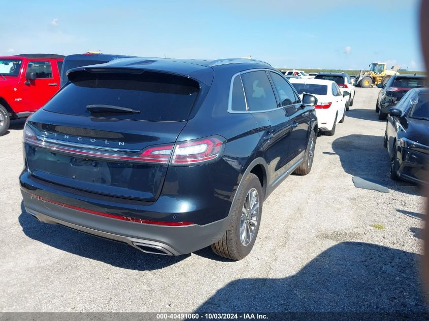VIN 2LMPJ6K96NBL17572 2022 LINCOLN NAUTILUS RESERVE