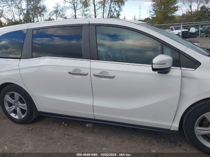 2020 Honda Odyssey Ex-L/Ex-L W/Navi Res VIN: 5FNRL6H79LB013306 Lot: 40491080