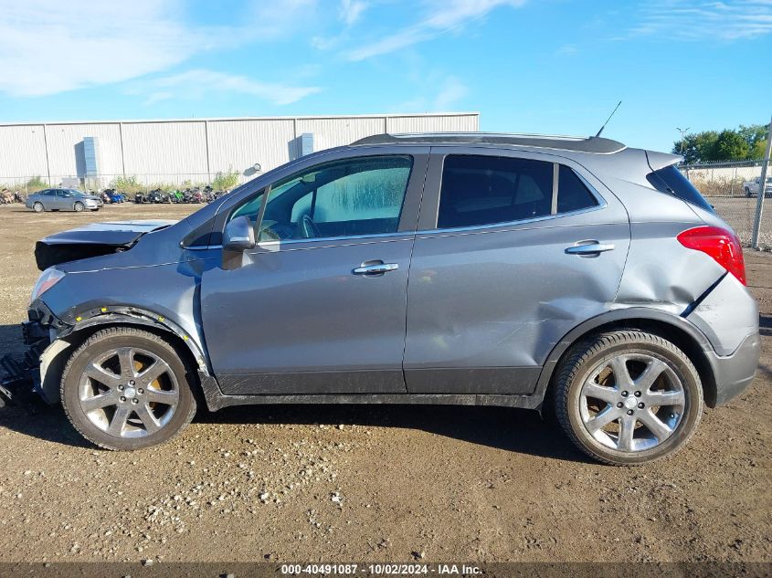 2014 Buick Encore Leather VIN: KL4CJCSB2EB537548 Lot: 40491087