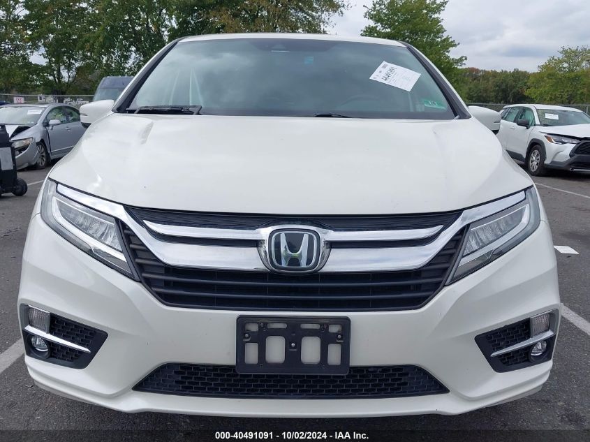 2019 Honda Odyssey Elite VIN: 5FNRL6H9XKB020295 Lot: 40491091