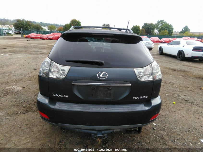 2006 Lexus Rx 330 VIN: JTJGA31U760064508 Lot: 40491092