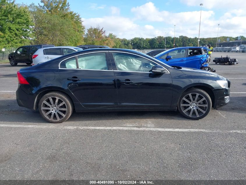 2015 Volvo S60 T6 Drive-E Platinum VIN: YV149MFM4F2336363 Lot: 40491095