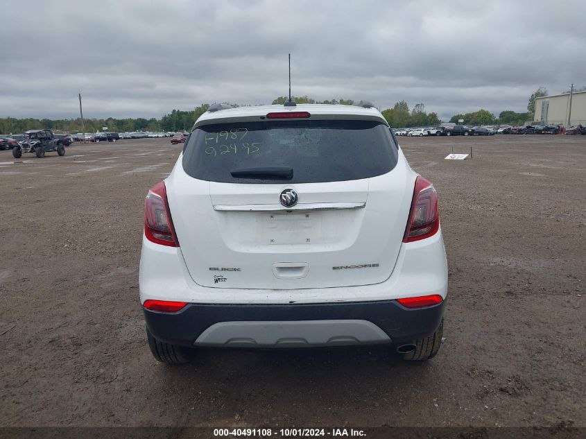 2018 Buick Encore Preferred VIN: KL4CJASB2JB516391 Lot: 40491108