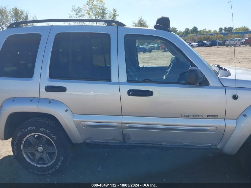 2002 Jeep Liberty Renegade VIN: 1J4GL38K62W365984 Lot: 40491132