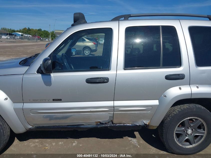 2002 Jeep Liberty Renegade VIN: 1J4GL38K62W365984 Lot: 40491132