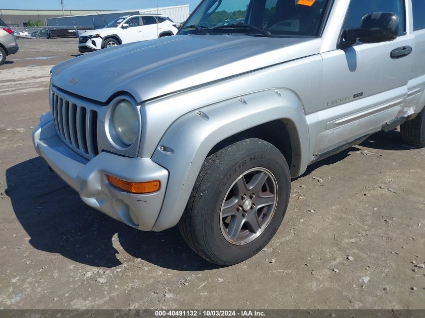 2002 Jeep Liberty Renegade VIN: 1J4GL38K62W365984 Lot: 40491132