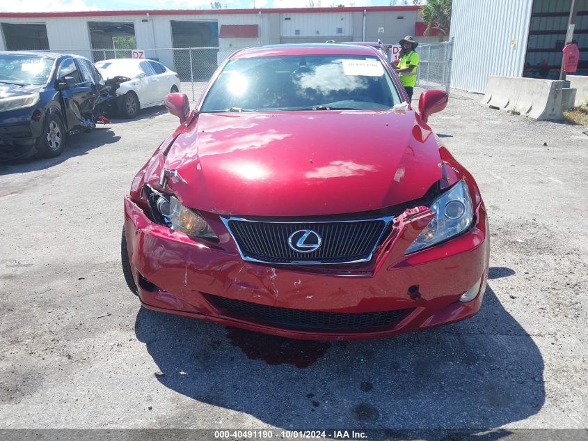 2008 Lexus Is 250 VIN: JTHBK262X82073205 Lot: 40491190