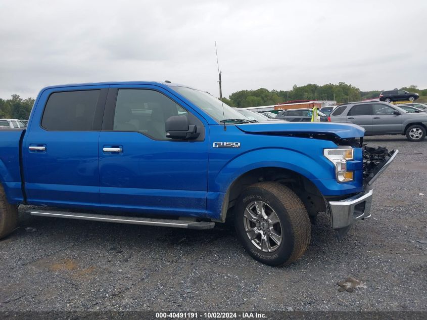 2016 Ford F-150 Xlt VIN: 1FTEW1EF6GFA49072 Lot: 40491191