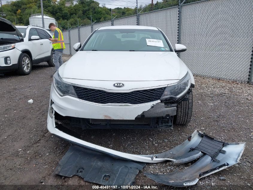 2016 Kia Optima Lx VIN: KNAGT4L31G5103604 Lot: 40491197