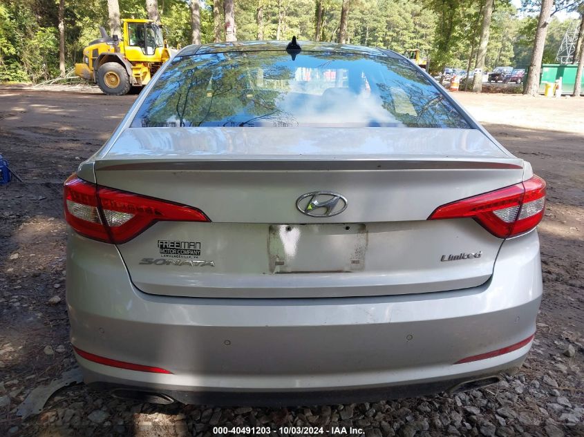 2015 Hyundai Sonata Limited VIN: 5NPE34AF1FH069217 Lot: 40491203