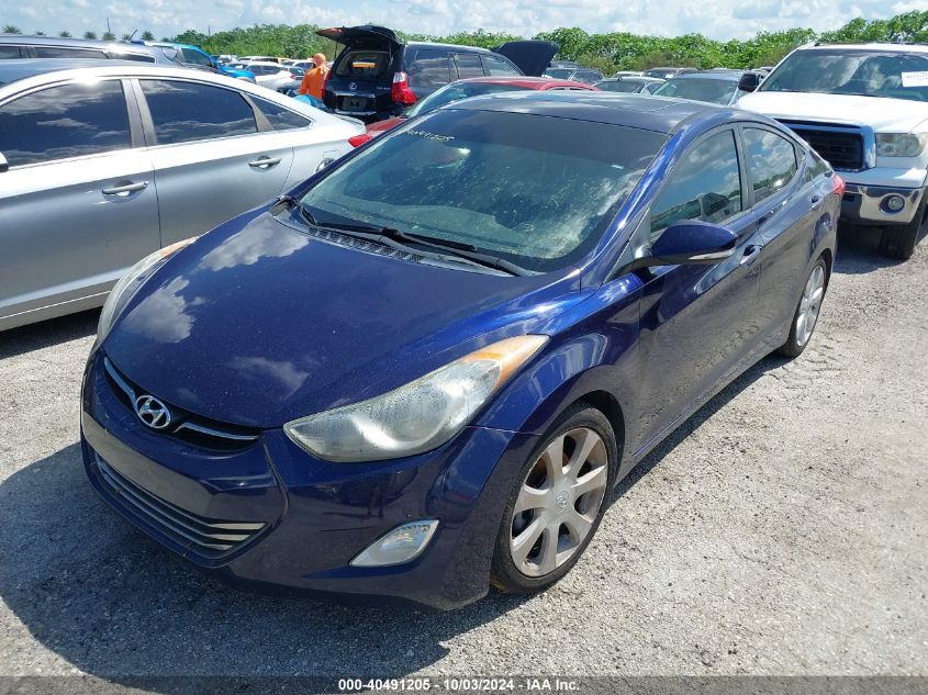 2013 Hyundai Elantra Limited VIN: 5NPDH4AE3DH452934 Lot: 40491205