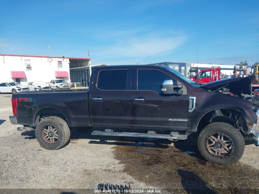 2018 Ford F-250 Lariat VIN: 1FT7W2BT3JEC53933 Lot: 40491213