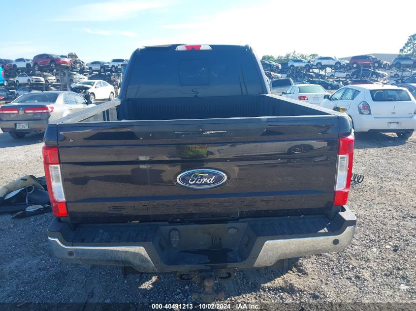 2018 Ford F-250 Lariat VIN: 1FT7W2BT3JEC53933 Lot: 40491213