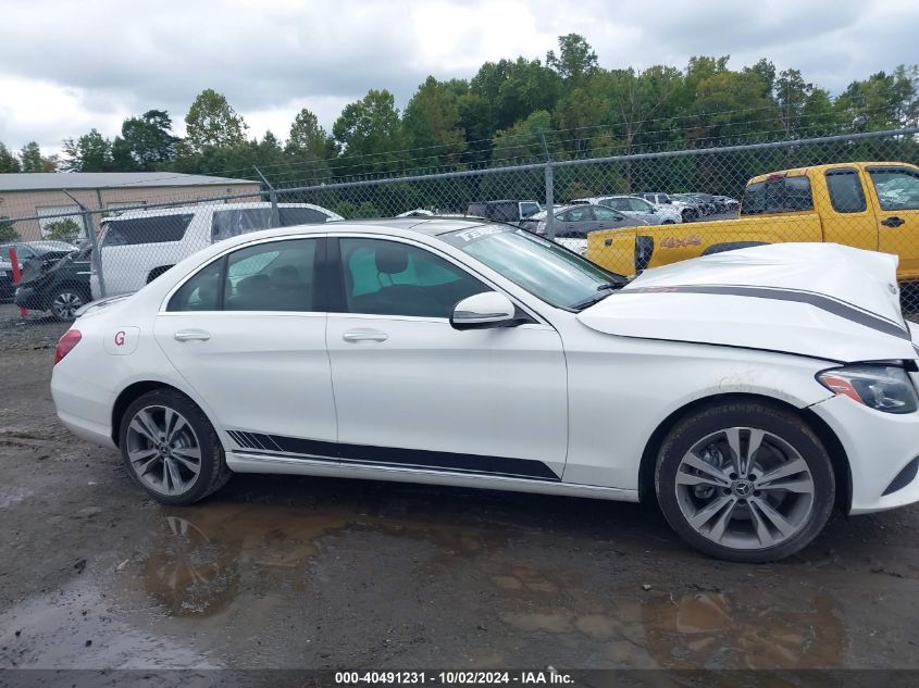 2018 Mercedes-Benz C 300 4Matic VIN: 55SWF4KB0JU242173 Lot: 40491231