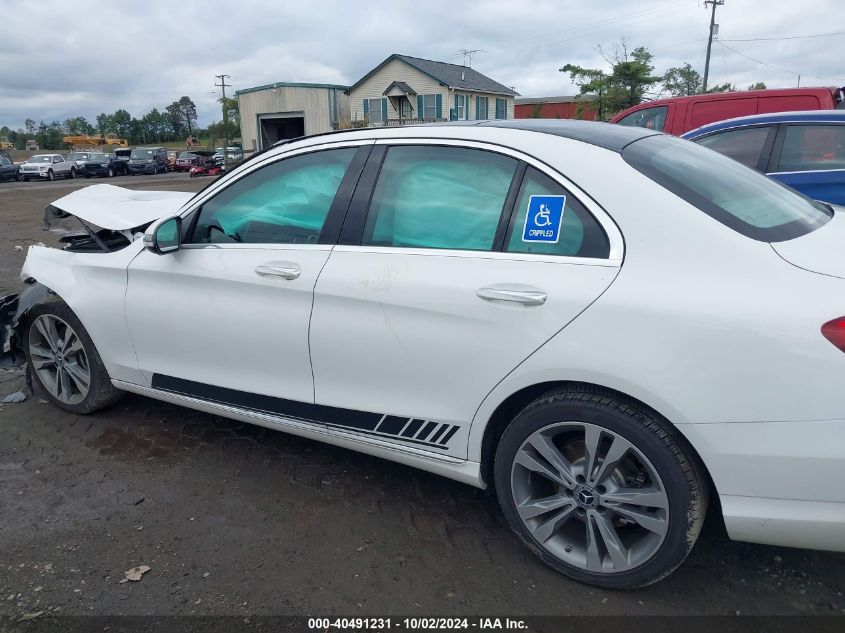 2018 Mercedes-Benz C 300 4Matic VIN: 55SWF4KB0JU242173 Lot: 40491231