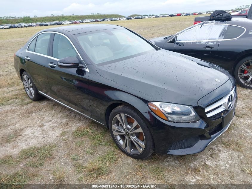 WDDWF4KB6JR413817 2018 MERCEDES-BENZ C CLASS - Image 1