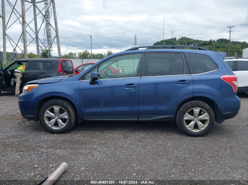 2014 Subaru Forester 2.5I Touring VIN: JF2SJAMC9EH544474 Lot: 40491257