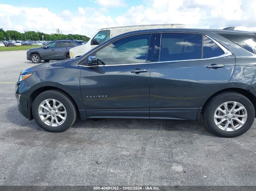 2020 Chevrolet Equinox Fwd Lt 1.5L Turbo VIN: 2GNAXKEV4L6265863 Lot: 40491263