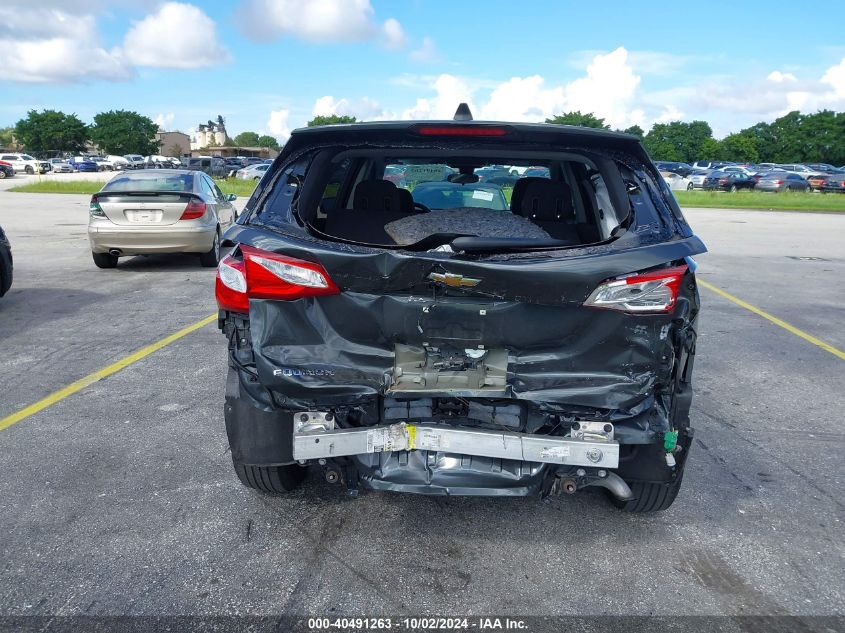 2020 Chevrolet Equinox Fwd Lt 1.5L Turbo VIN: 2GNAXKEV4L6265863 Lot: 40491263