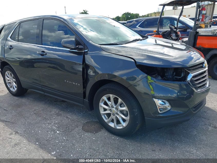 2020 Chevrolet Equinox Fwd Lt 1.5L Turbo VIN: 2GNAXKEV4L6265863 Lot: 40491263