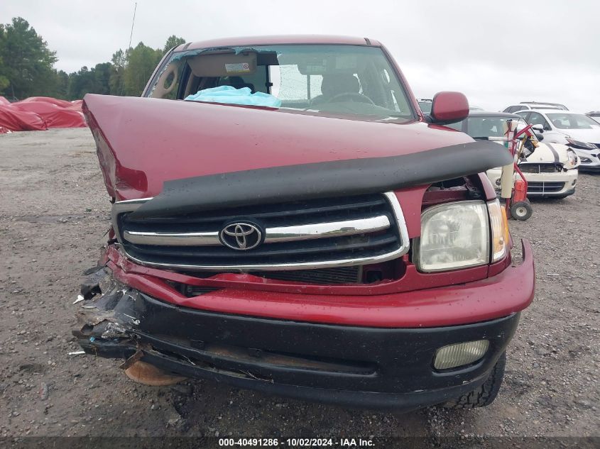 5TBBT48181S197706 2001 Toyota Tundra Ltd V8