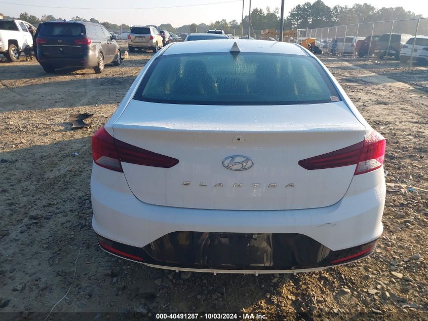 2020 Hyundai Elantra Sel VIN: 5NPD84LF3LH627798 Lot: 40491287