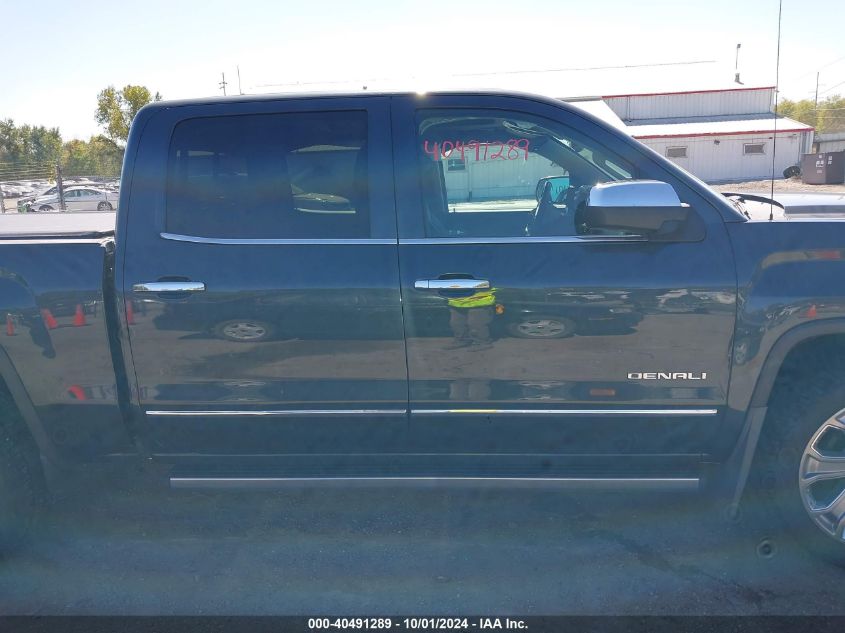 2017 GMC Sierra 1500 Denali VIN: 3GTU2PEJ6HG349032 Lot: 40491289