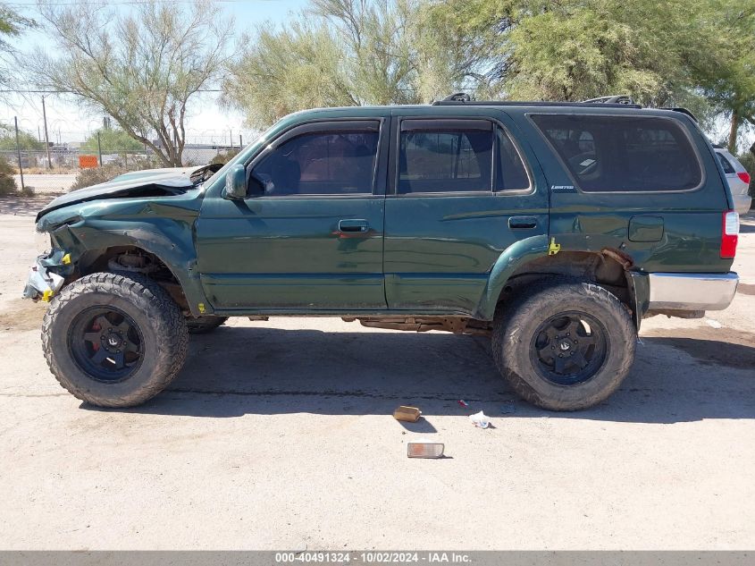 2000 Toyota 4Runner Limited V6 VIN: JT3HN87R4Y9043887 Lot: 40491324