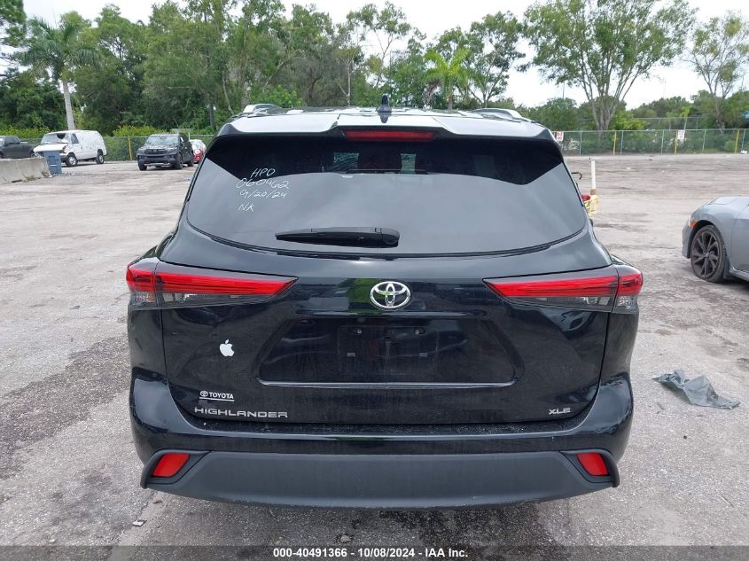 2021 TOYOTA HIGHLANDER XLE - 5TDGZRAH6MS060462