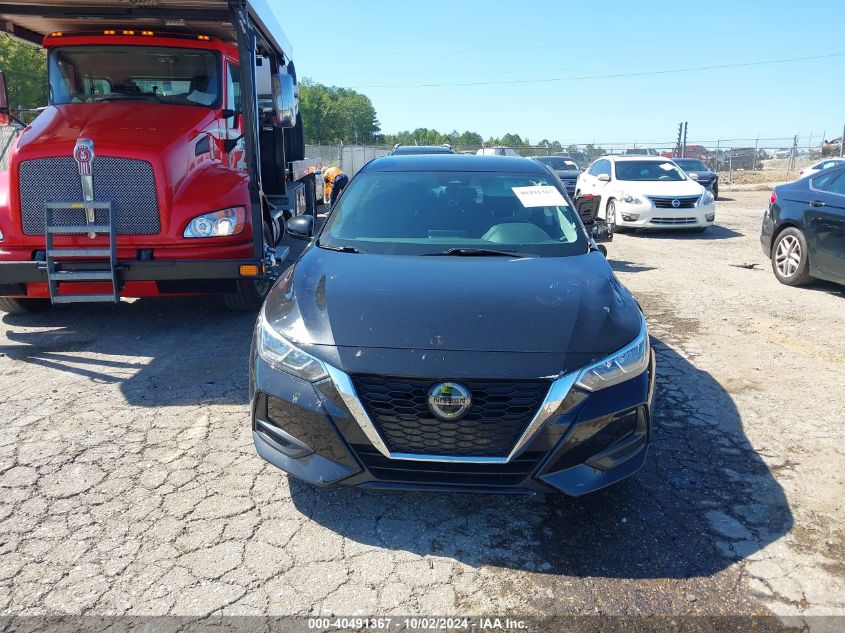 2020 Nissan Sentra S Xtronic Cvt VIN: 3N1AB8BV2LY228391 Lot: 40491367