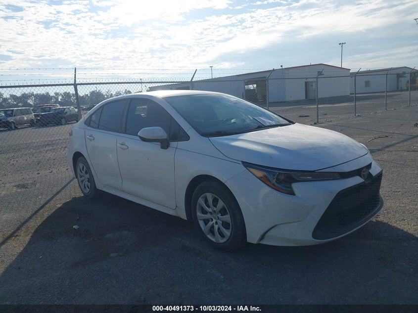 VIN JTDEPMAE1MJ141484 2021 TOYOTA COROLLA LE