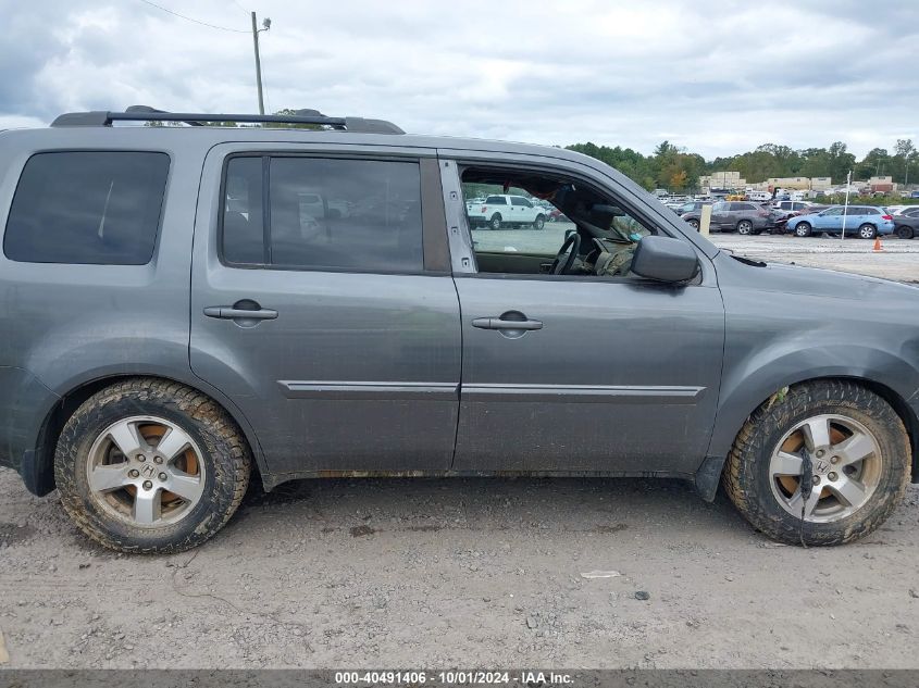 2011 Honda Pilot Ex-L VIN: 5FNYF4H58BB032787 Lot: 40491406