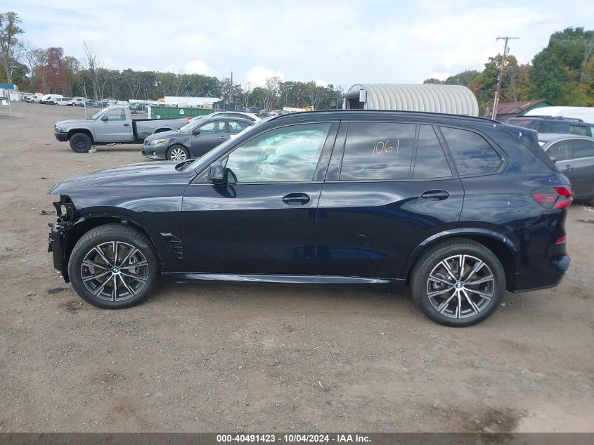 2025 BMW X5 xDrive40I VIN: 5UX23EU07S9X42349 Lot: 40491423