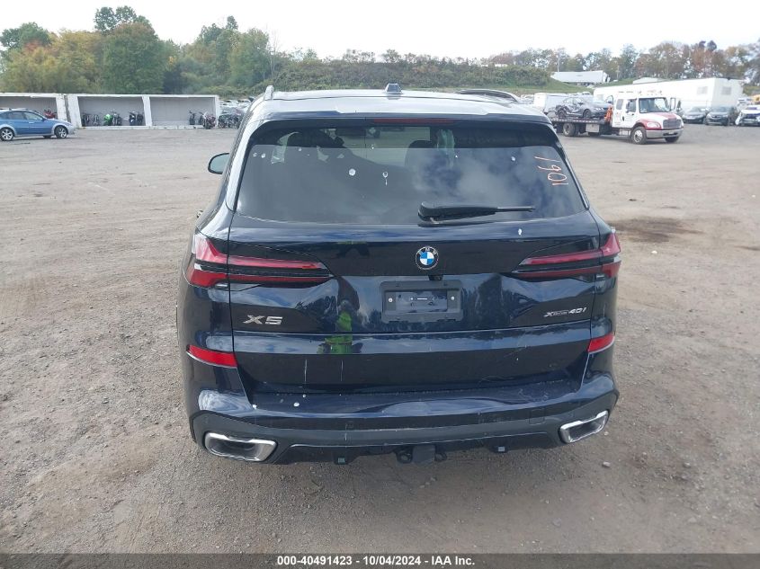 5UX23EU07S9X42349 2025 BMW X5 xDrive40I