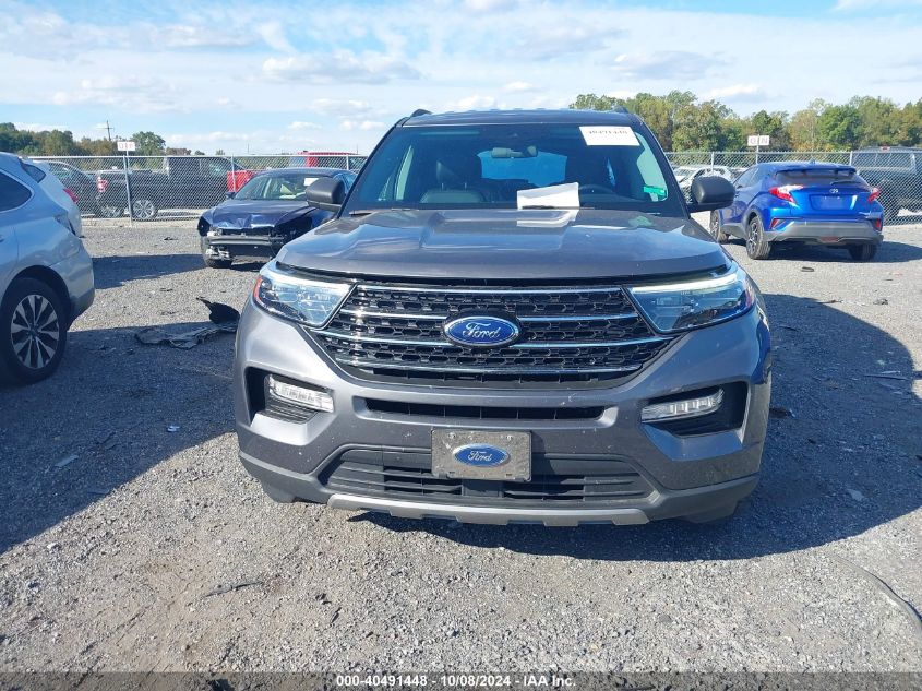 2021 Ford Explorer Xlt VIN: 1FMSK8DH0MGA78675 Lot: 40491448