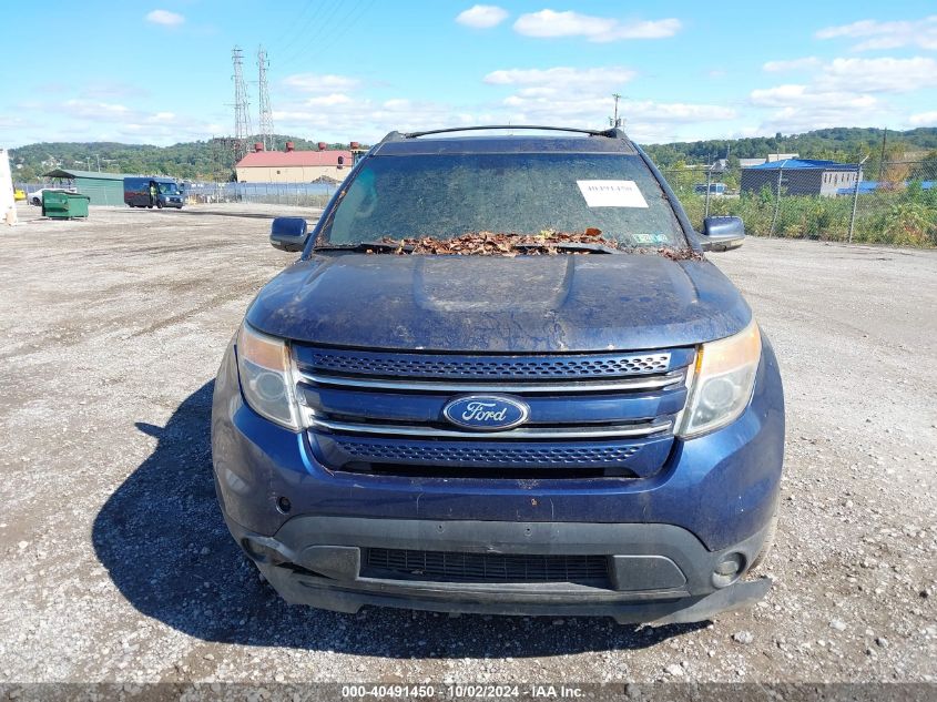 2012 Ford Explorer Limited VIN: 1FMHK8F83CGA07881 Lot: 40491450